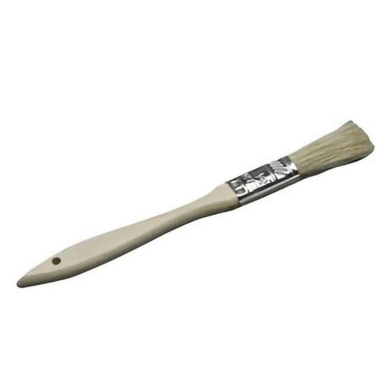 Paint Brush, 1/2" Chip Brush, Anti-Static, Hog Bristle 1-5/8" Bristle, Wood Handle, ESD, 10/Pk